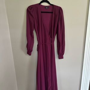 Lulus Wrap Maxi Dress